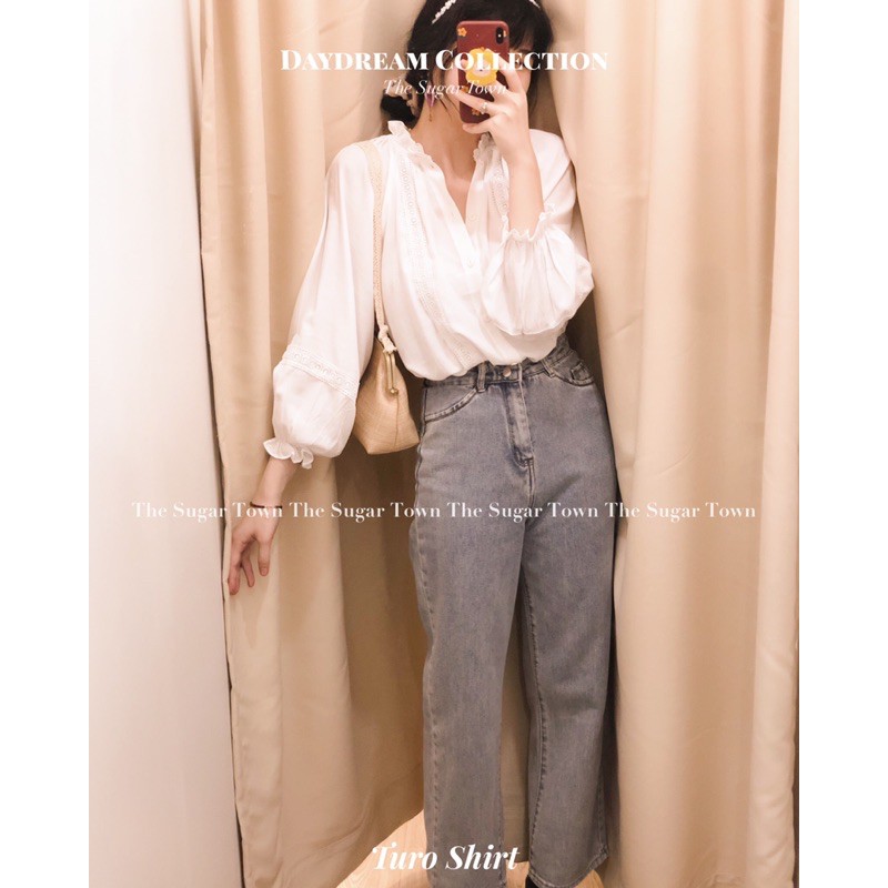 Turo Shirt áo sơ mi tay bồng SugarTown | BigBuy360 - bigbuy360.vn