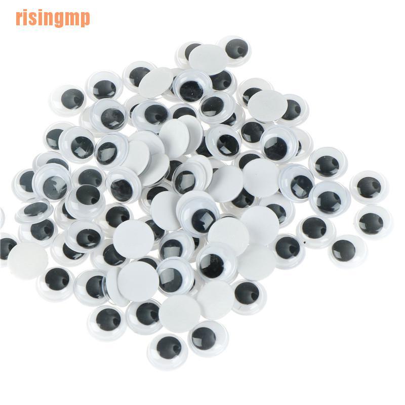 Bộ 100 Mắt Nhựa 6-15mm Tự Dính Cho Bé