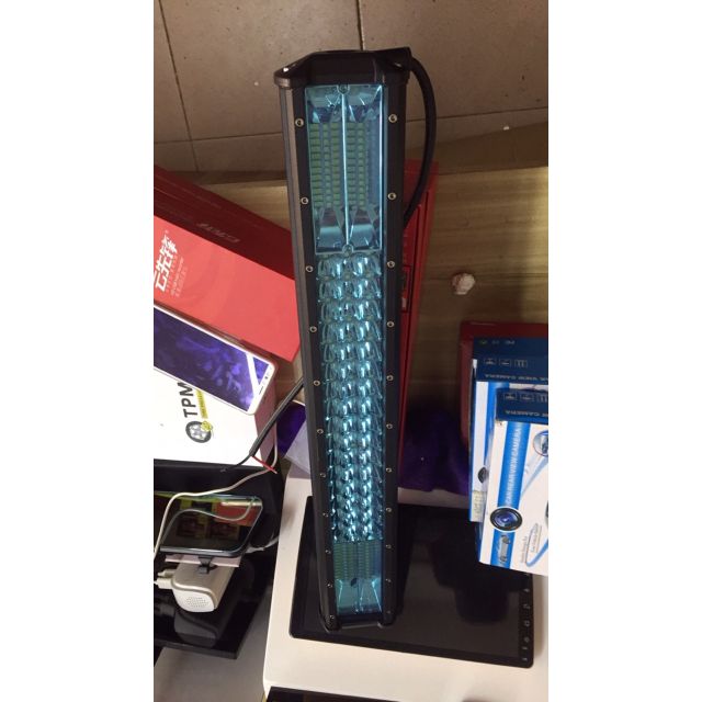 Đèn led Bar 3 hàng Trắng 40cm 306W bắt hông (Cái)Đèn led Bar trợ sáng xe tải ; xe ô tô ; xe gắn máy côn