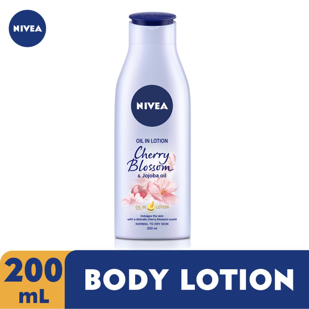 SỮA DƯỠNG THỂ HƯƠNG HOA ANH ĐAO NIVEA 200ML