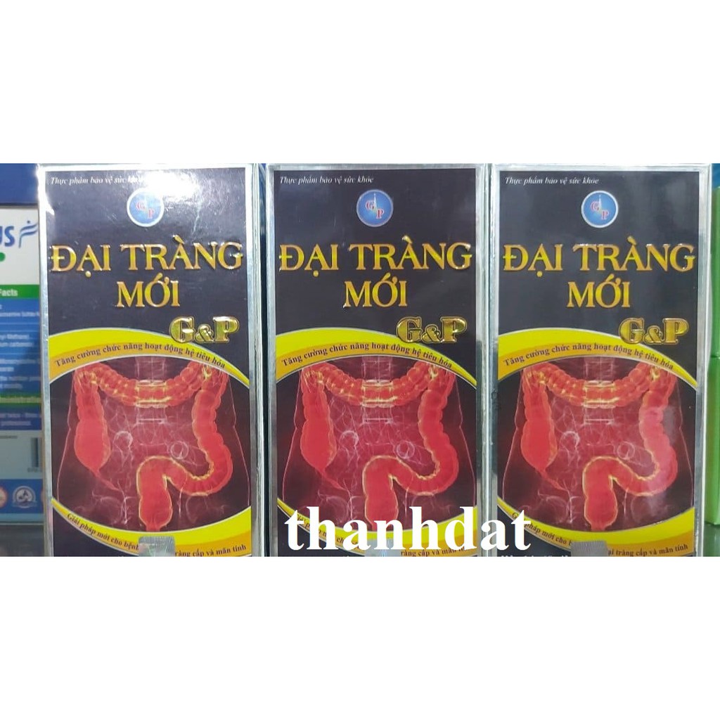 Đại tràng mới GP  tăng cường chức năng hệ tiêu hóa lọ 60v