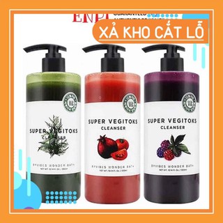 Sữa rửa mặt rau củ Super Vegitoks Cleanser