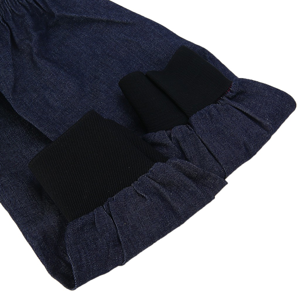 1 Cặp Ống Tay Áo Denim Bảo Vệ Cách Nhiệt Chống Cắt Tay Khi Hàn