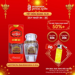 Nhụy hoa nghệ tây SAFFRON BAHRAMAN 0,5Gr