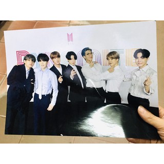Tranh Poster BTS 21cmx30cm 1 ảnh