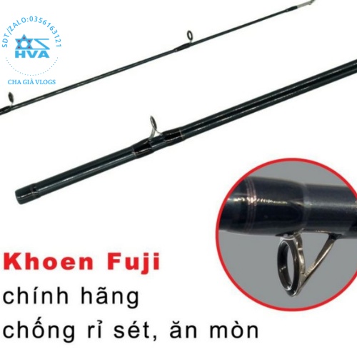 CẦN CÂU LURE MÁY ĐỨNG FALCHION  /CẦN FALCHION TORAY HIGH CARBON  ĐỒ CÂU CHA GIÀ VLOGS