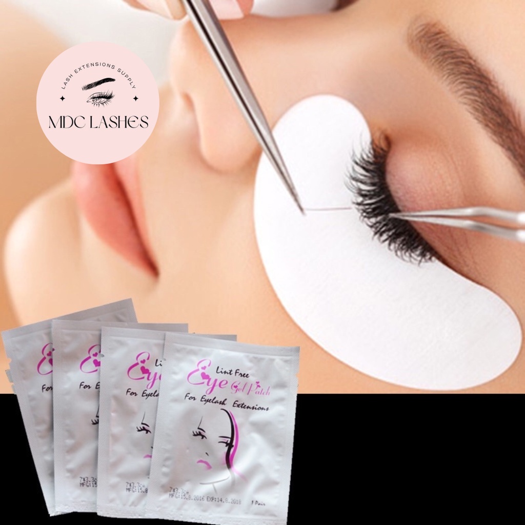 Gel pad mi MDC LASHES dán mi dưới, 1 bịch 50 cặp NM011