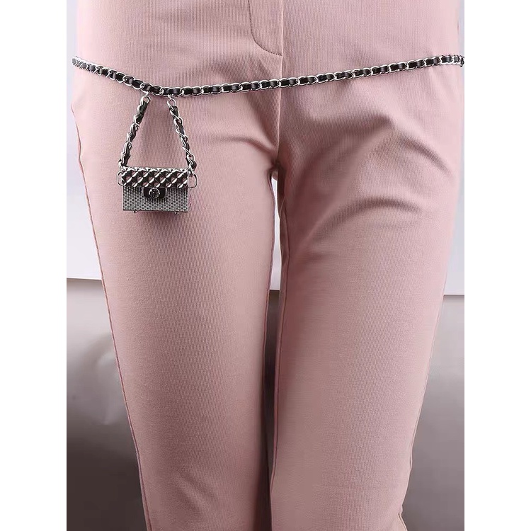 Chuỗi dây phụ kiện trang trí Mini bag thắt lưng, thắt eo, đeo chéo dành cho bạn nữ