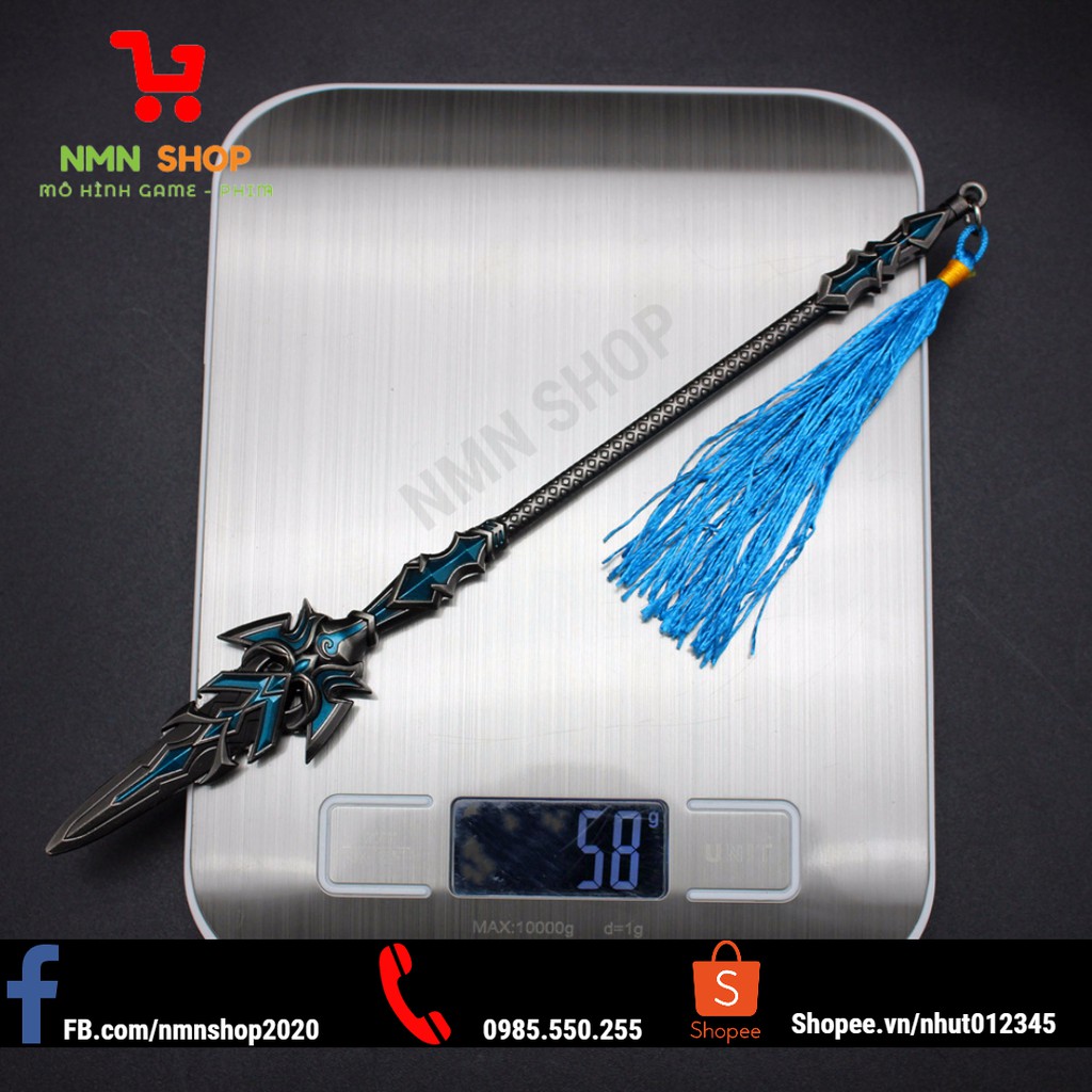 Mô hình Lam Ngân Bá Vương Thương 22cm - phim Đấu La Đại Lục