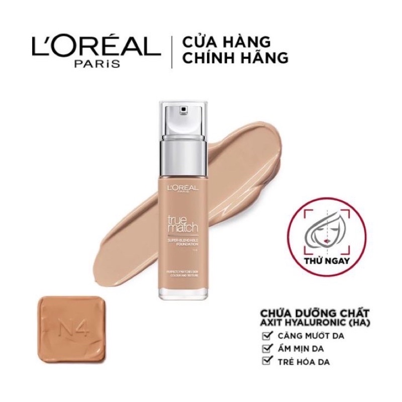 Kem nền loreal lì mịn như nhung lâu trôi - Hàng chính hãng