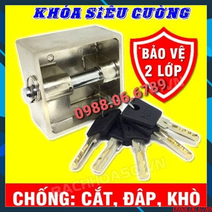 Ổ KHÓA CHỐNG CẮT TOÀN DIỆN NEO⚡FREE SHIP⚡chống cưa-chống cắt-chống đục-chống cháy-chống nước-chống rỉ sét-VUA KHÓA