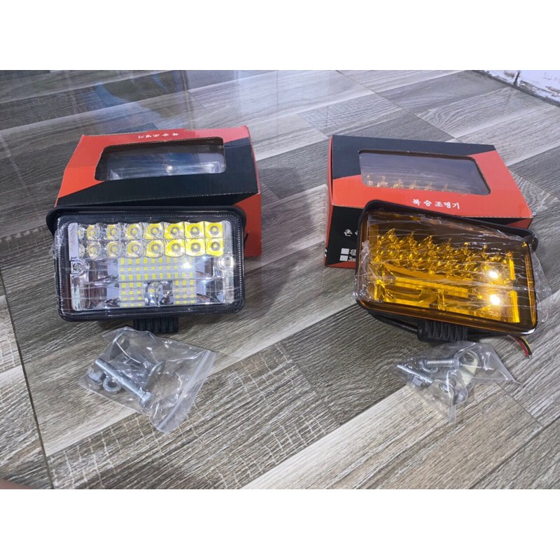 Sản phẩm gia đình làm: combo 6  cái đèn lét 3 hàng hàn quốc trắng hoặc vàng chạy điện 12v 24v đến 80v