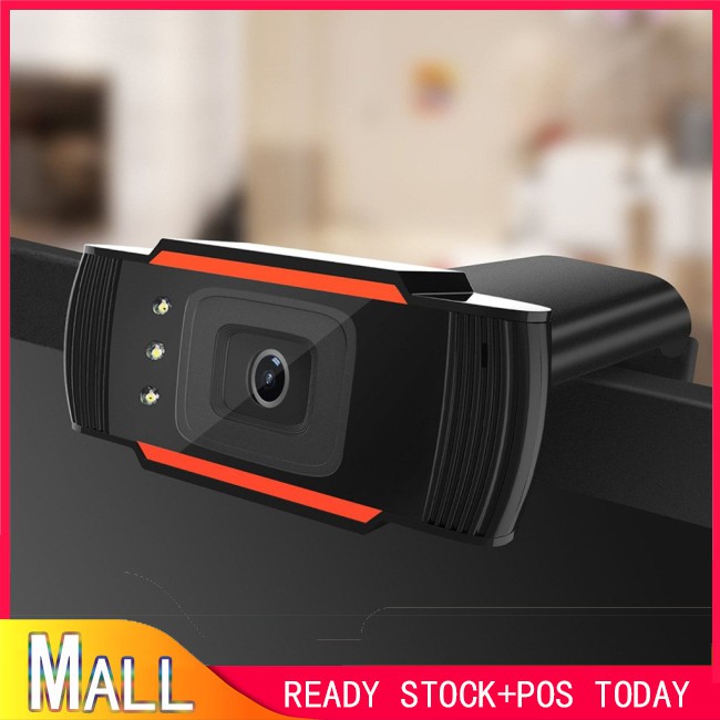 Webcam Usb 3 Bóng 12mp 720p Hd Kèm Mic Cho Máy Tính