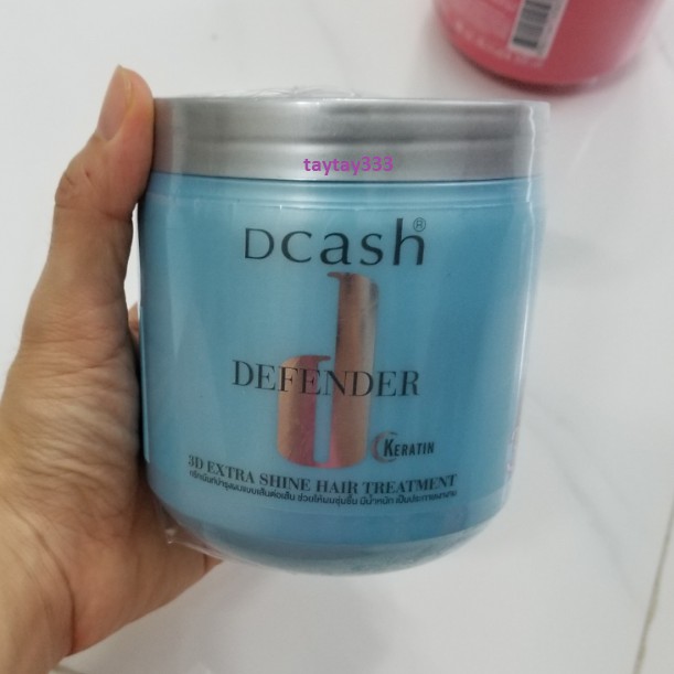 [MẪU MỚI] Kem ủ tóc Dcash Defender 3D Extra Shine Hair Treatment 500ml