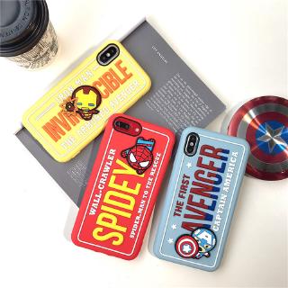 Ốp lưng phong cách siêu anh hùng marvel cho iphonex xr xs max