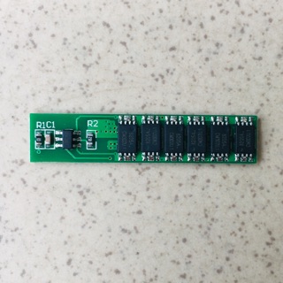 Mạch 1S 4.2v xả 12A 6mosfet sạc và bảo vệ cell pin 3.7v