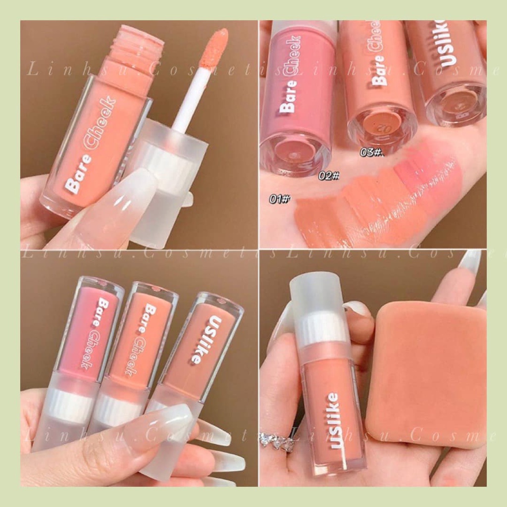 Phấn má hồng dạng kem, Trang điểm lâu trôi