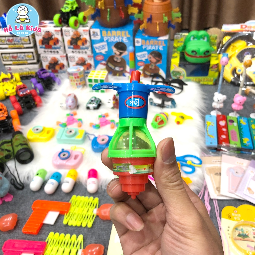 Con quay có đèn phát sáng cù quay cho bé dễ thương Hồ Lô Kids