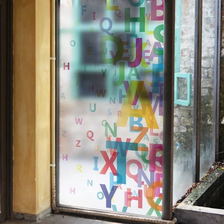 COMBO 2 Tấm Decal dán kính cao cấp nhiều mẫu khổ 60x116cm ( inbox chọn mẫu )