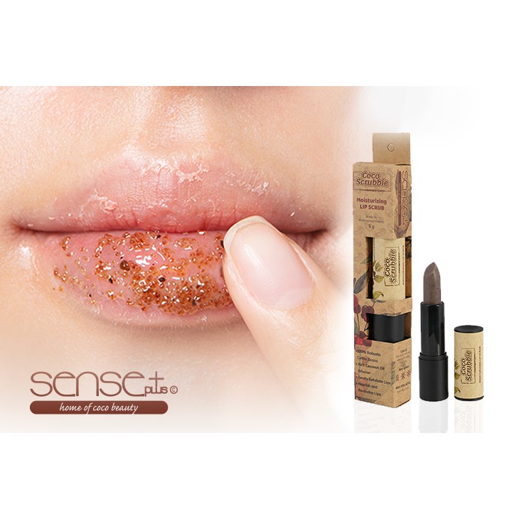 Son Tẩy Tế Bào Chết Coco Scrubbie Sense Plus Dưỡng Ẩm Môi 5g - 0514499 | BigBuy360 - bigbuy360.vn