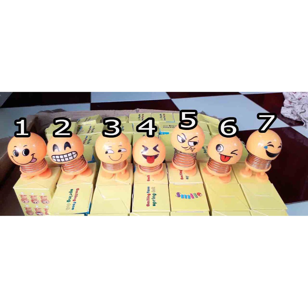 lò xo nhún nhảy - lò xo mặt cười - lò xo emoji nhún nhảy - giá rẻ - 10k || mua trên 5 con giảm 10k - mua 7 con giảm 20k