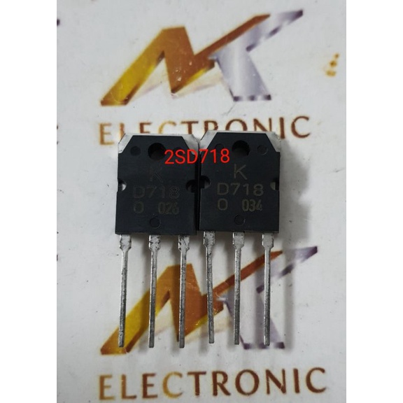 2SD718 D718 TO3P PNP Transistor 8A 120V