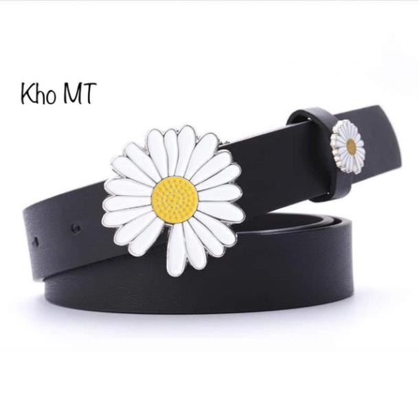 thắt lưng hoa cúc dây nịt 2 hoa cúc
