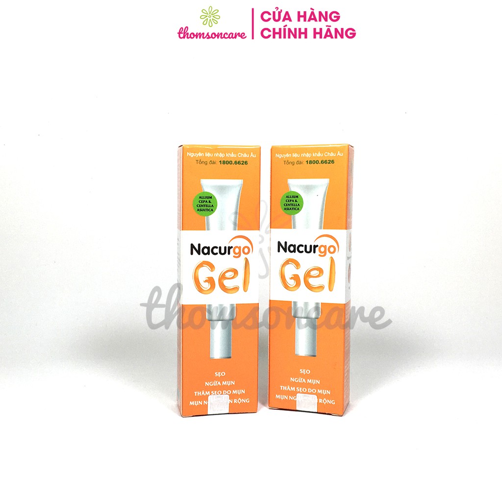 Nacurgo Gel ngừa mụn - Giảm sẹo - từ thảo dược, sạch mụn đầu đen, mụn bọc | BigBuy360 - bigbuy360.vn