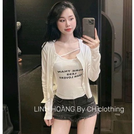 Sét áo 2 món trong và ngoài cực xinh A15