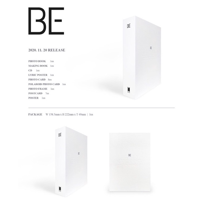 ALBUM BTS BE DELUXE/ ESSENTIAL