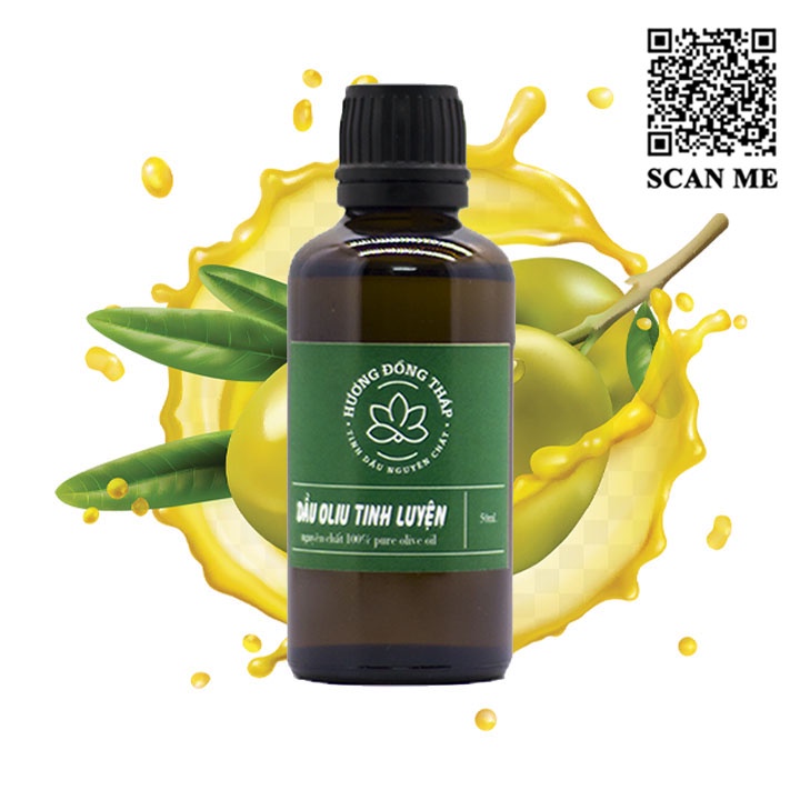 Dầu Olive nguyên chất Dưỡng ẩm Chống lão hóa Giảm thâm