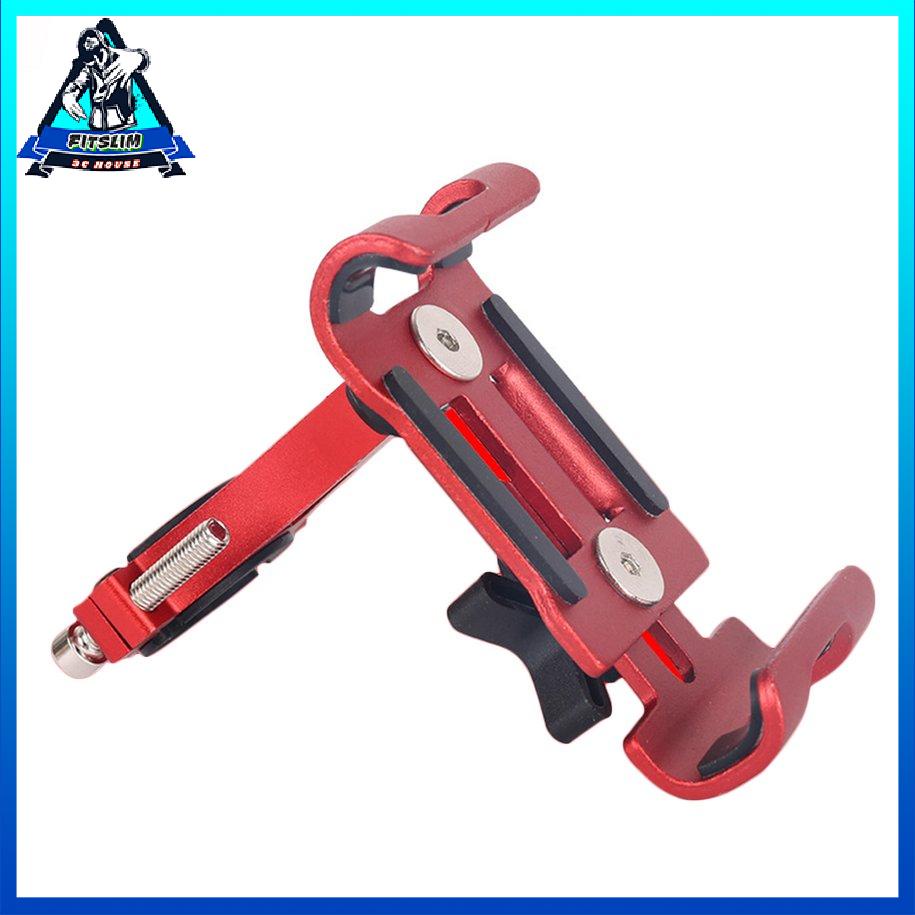 Giá đỡ cố định Xe đạp Xe máy Xe đạp Giá đỡ điện thoại di động Hợp kim nhôm