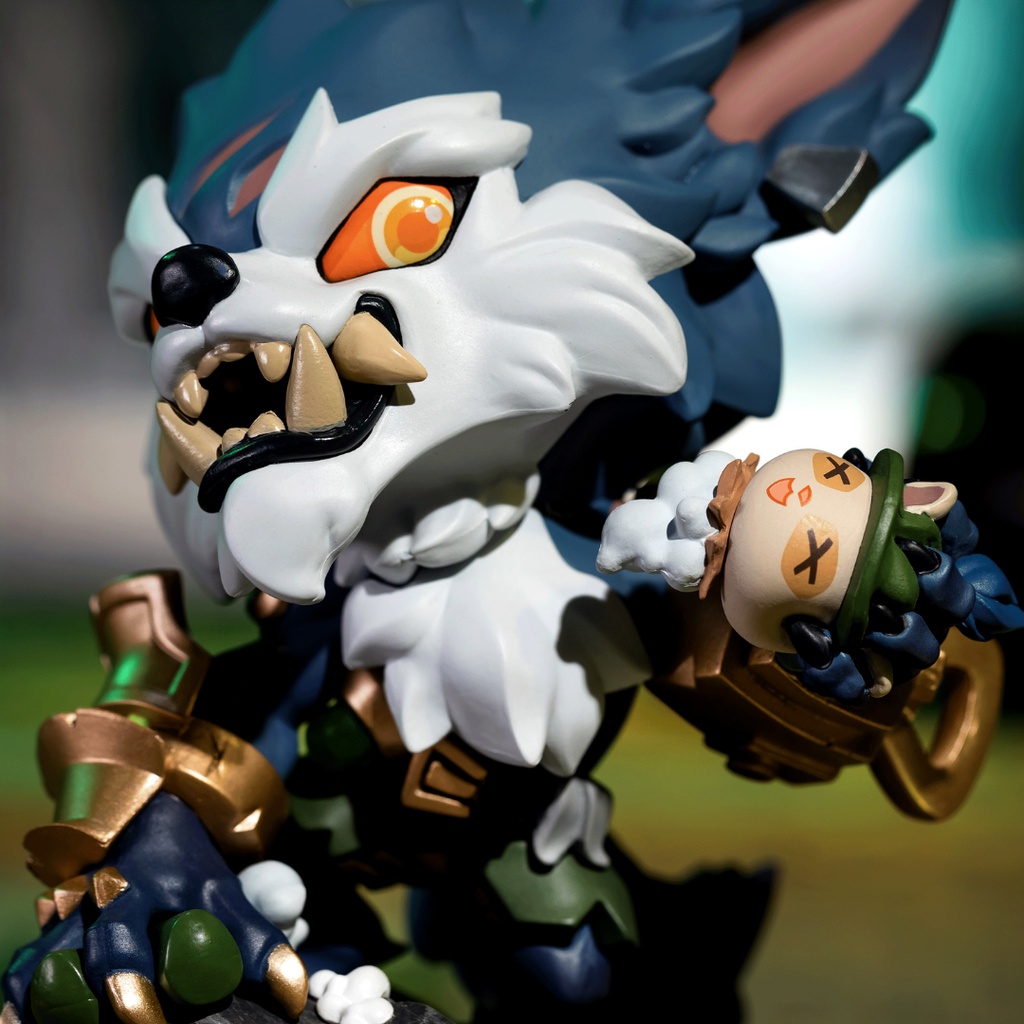 Mô hình LoL Warwick 14cm - Mô hình Liên Minh Huyền Thoại chính hãng Riot Games - Warwick Figure LMHT Chibi