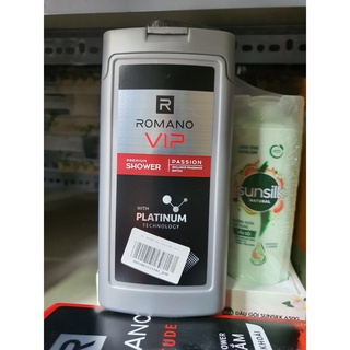 Sữa tắm nước hoa cao cấp romano vip 180g hsd 10/2024