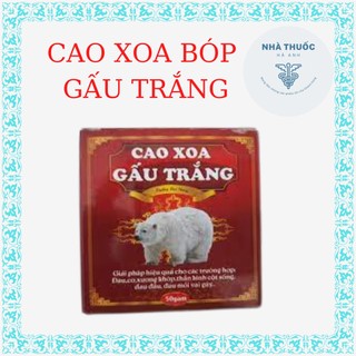 CAO XOA BÓP GẤU TRẮNG-Hỗ trợ giảm đau, bong gân
