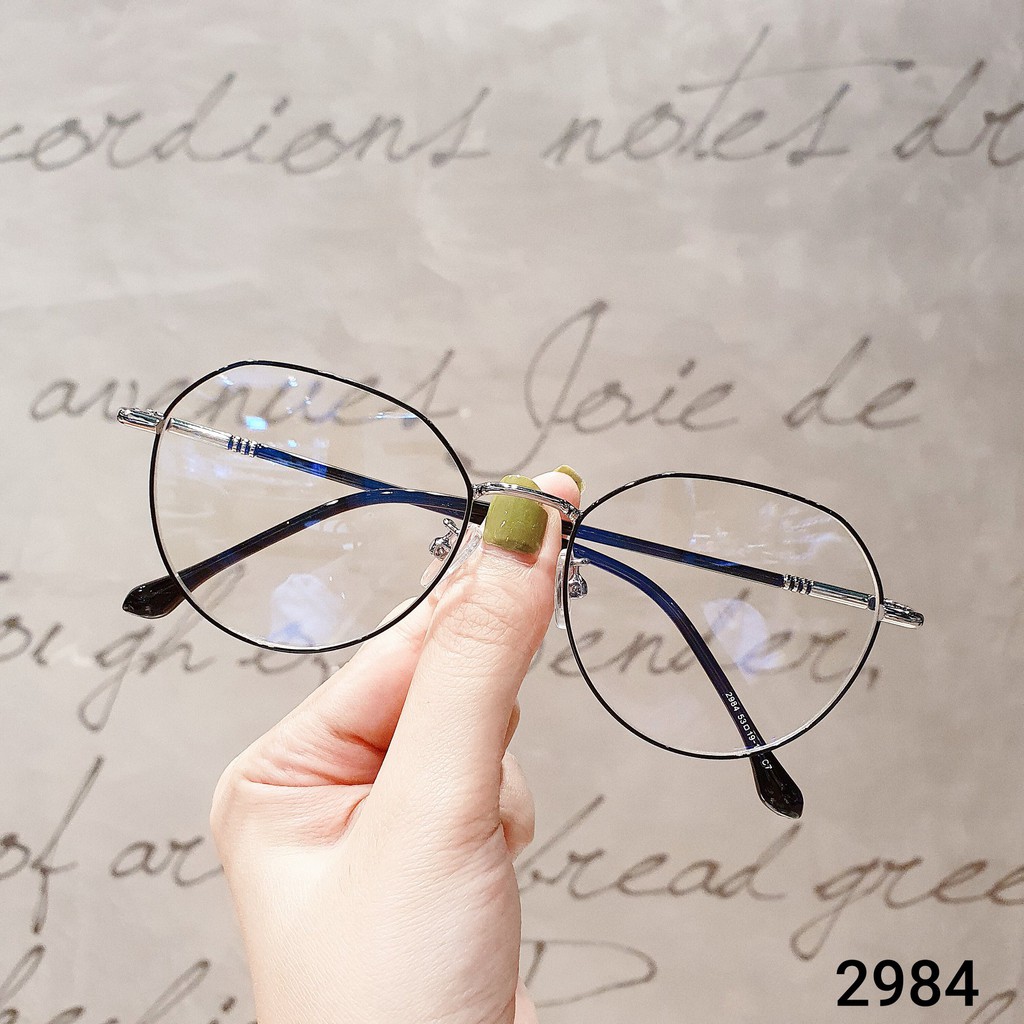 [Nhận Cắt Tròng Cận, Loạn, Viễn] Gọng Kính Cận Thời Trang Moss Store Dáng Tròn Sang Trọng 2984 | BigBuy360 - bigbuy360.vn