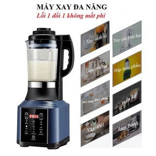 Máy xay thực phẩm, máy xay thịt, máy làm sữa hạt đa năng thủy tinh 1.750L- cối thủy tinh chịu nhiệt, chịu lực tốt
