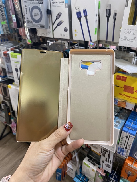 Bao gương/bao da sam sung Note8/Note 8/Note 9/Note9/J7prime/J7 prime/J7pro/J7 pro-Ảnh Thật Shop Tự Chụp