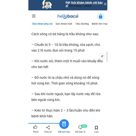 500 gram Lá Trầu Không Tươi - Dùng Xông Mắt, Xông Vùng Kín Cô Bé Rất Tốt