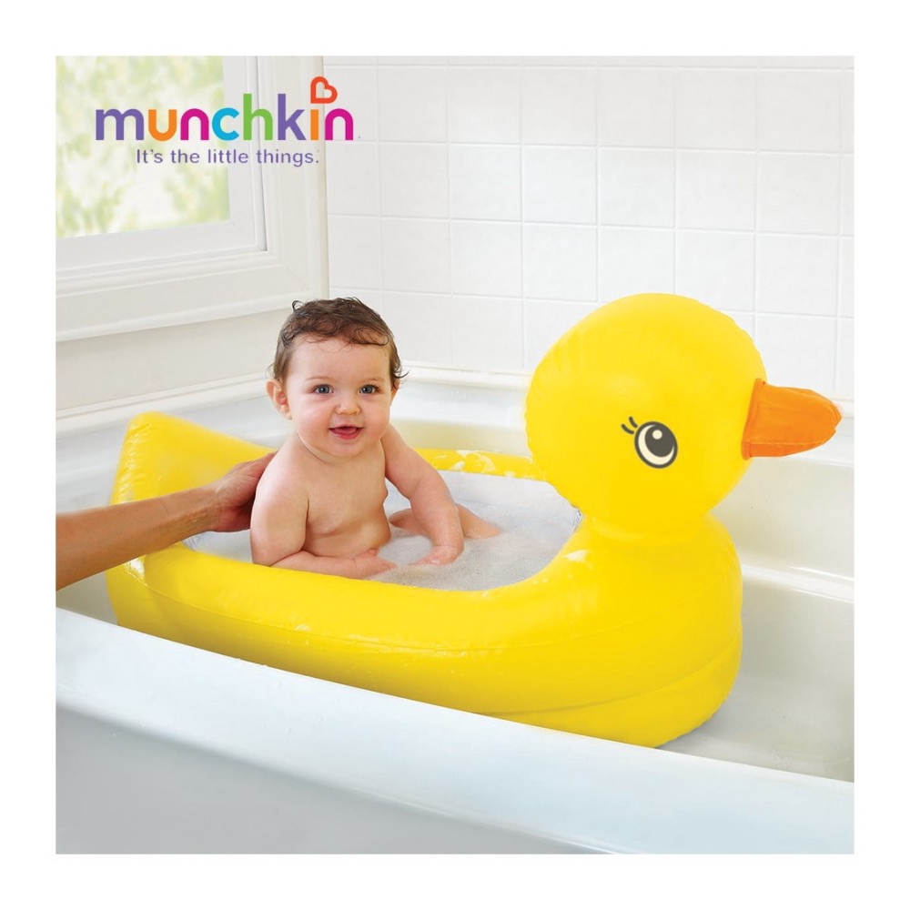 Chậu Tắm Phao Vịt Vàng Munchkin