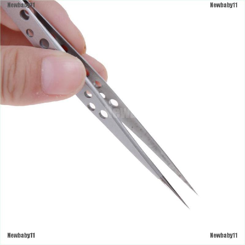 1 Nhíp Kẹp Điện Bằng Thép Không Gỉ Dày Cứng