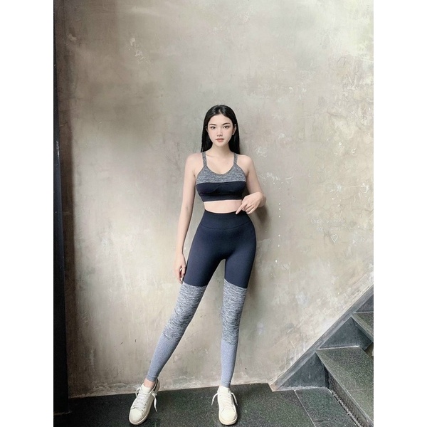 Set dây nữ Mitao phối màu chun mông gym,thể thao,yoga