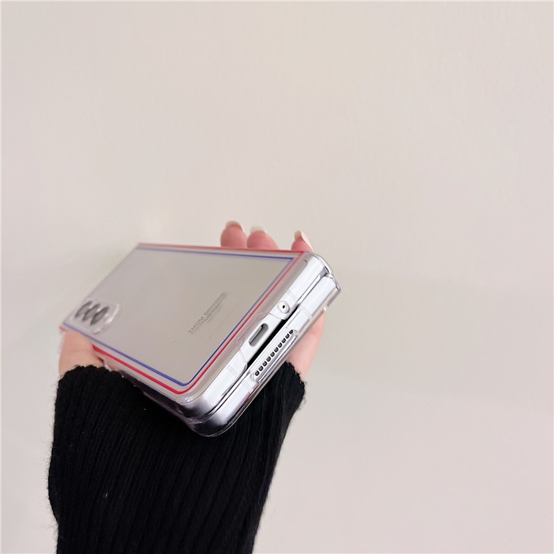 Ốp Điện Thoại PC Cứng Trong Suốt Siêu Mỏng Chống Sốc Cho Samsung Galaxy Z Fold 4 Z Fold 4