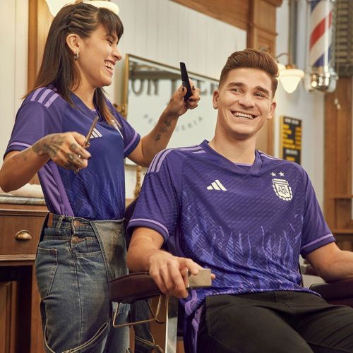 Áo Bóng Đá Đội Tuyển Argentina Sân Khách Size S-2XL 2022-23