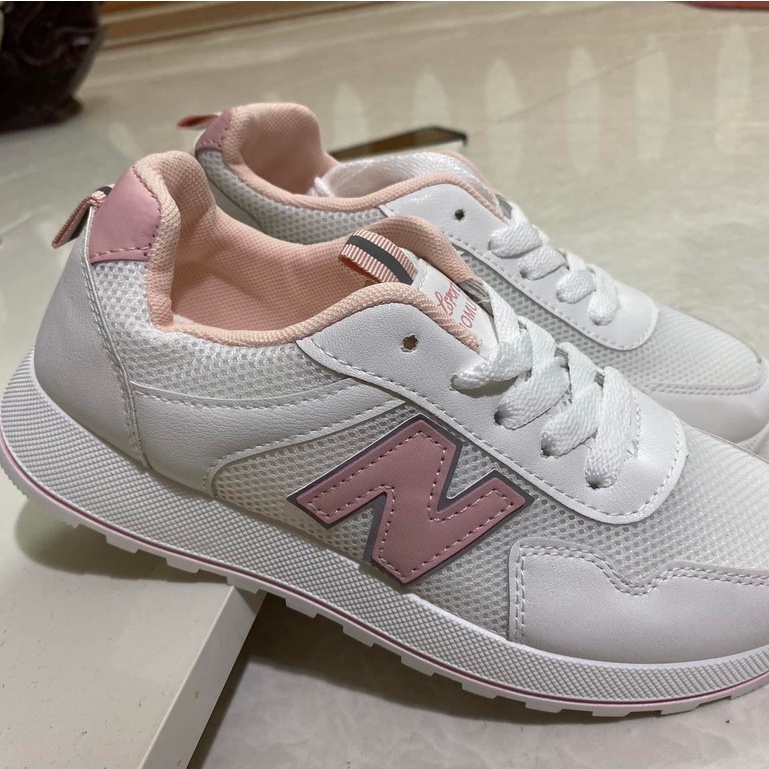 ❤️ Xả Hàng ❤️ Giày Nữ Sneaker N Hồng Đế Thấp Phối Đồ Cực Đẹp Cute Hot Trend Đẹp Trẻ Trung Năng Động Thể Thao MC01