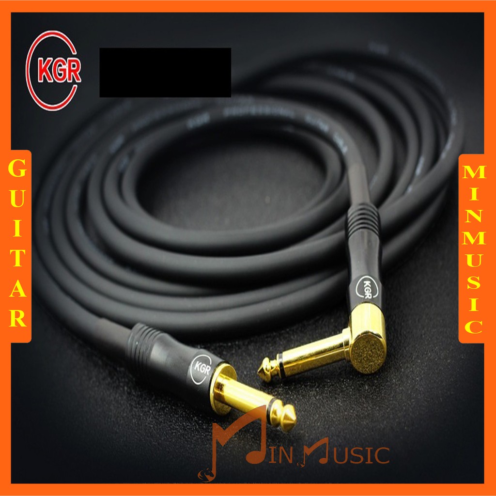 [Chính Hãng] Dây Line Jack Guitar 6 Ly KGR Dài 6m Chống Noise Chống Nhiễu, Dây Jack Cắm Đàn Guitar