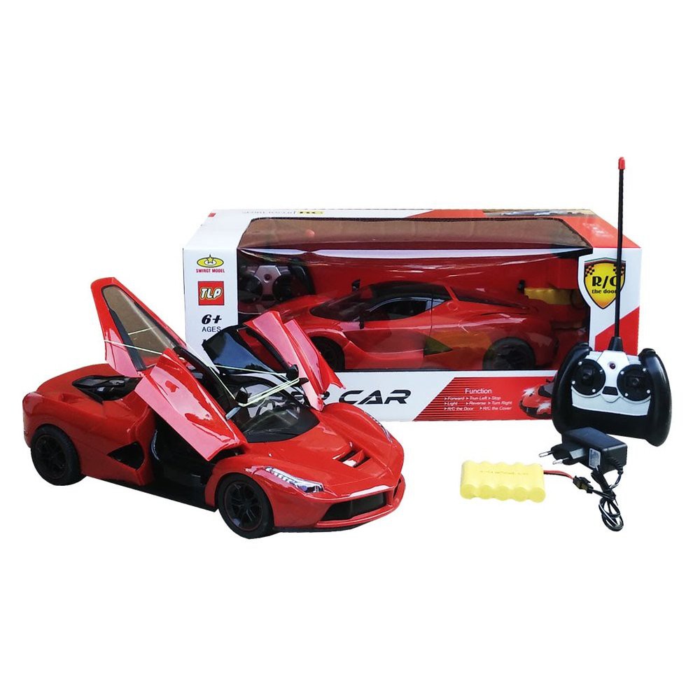 SIÊU XE LAMBOGHINI HAI CỬA LÊN ĐK 7 Đ.TÁC, KHÔNG SẠC TL 1:18 (SUPER CAR R/C THE DOOR)