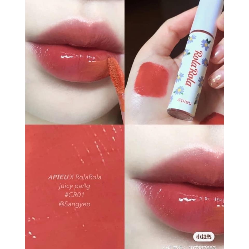[HÀNG SĂN SALE 80%]Son Apieu juicy Pang Suger Tint_phiên bản giới hạn Rola Rola | BigBuy360 - bigbuy360.vn