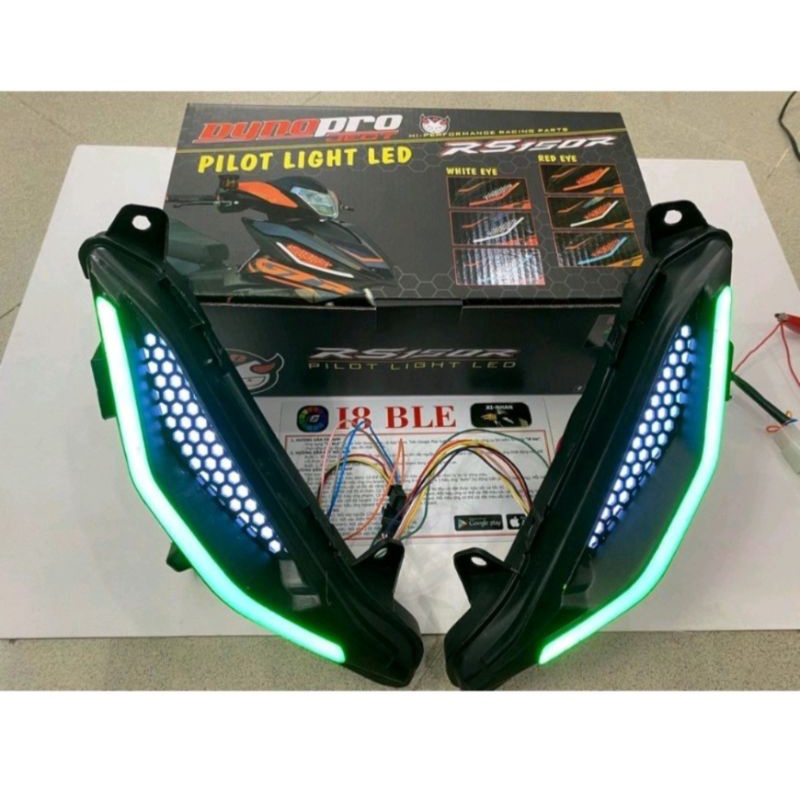 Đèn Demi Audi i8 gắn WINNER V1 - GTR chỉnh màu app điện thoại