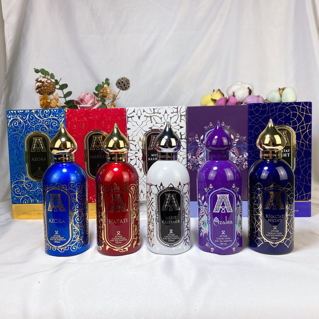 Atar Collection Perfume 100ml Azora / Khaltat Night / ZALEA / Al Rayhan / The Queen Of Sheba / Musk Kashmir / HAYATI